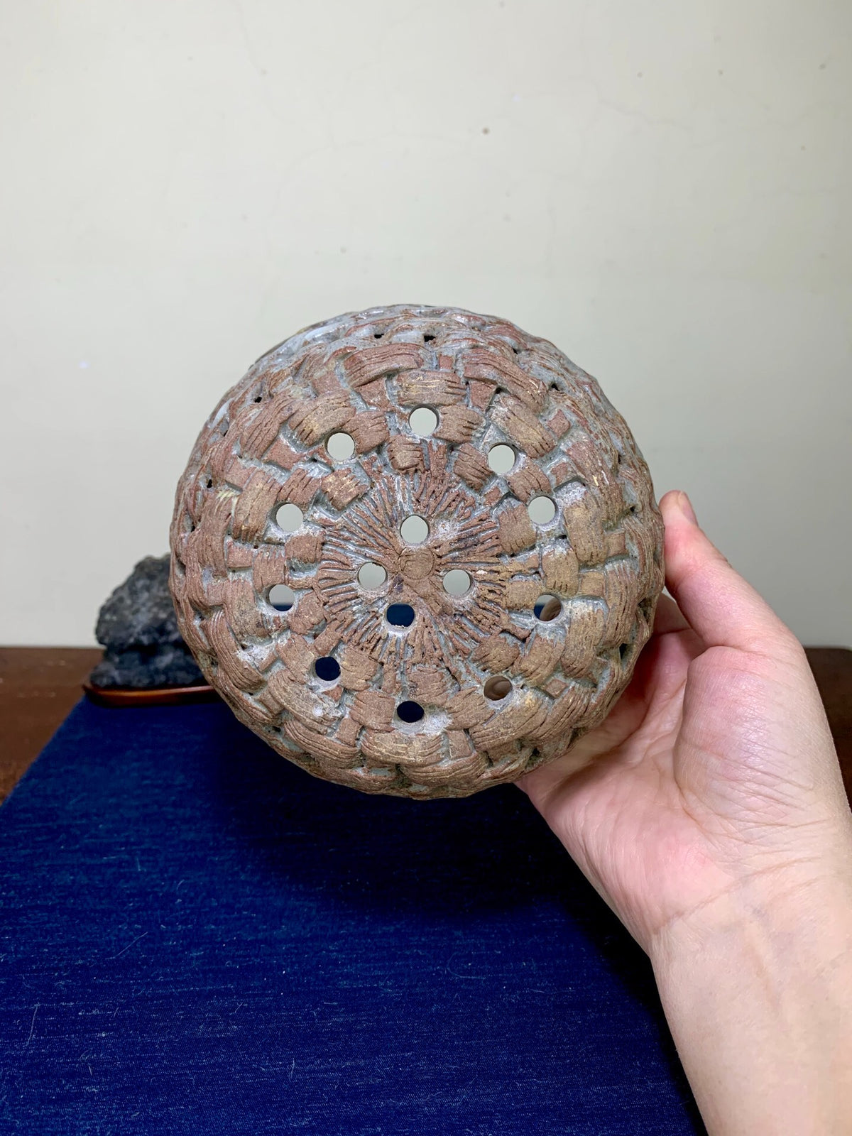 Woven Basket Pot