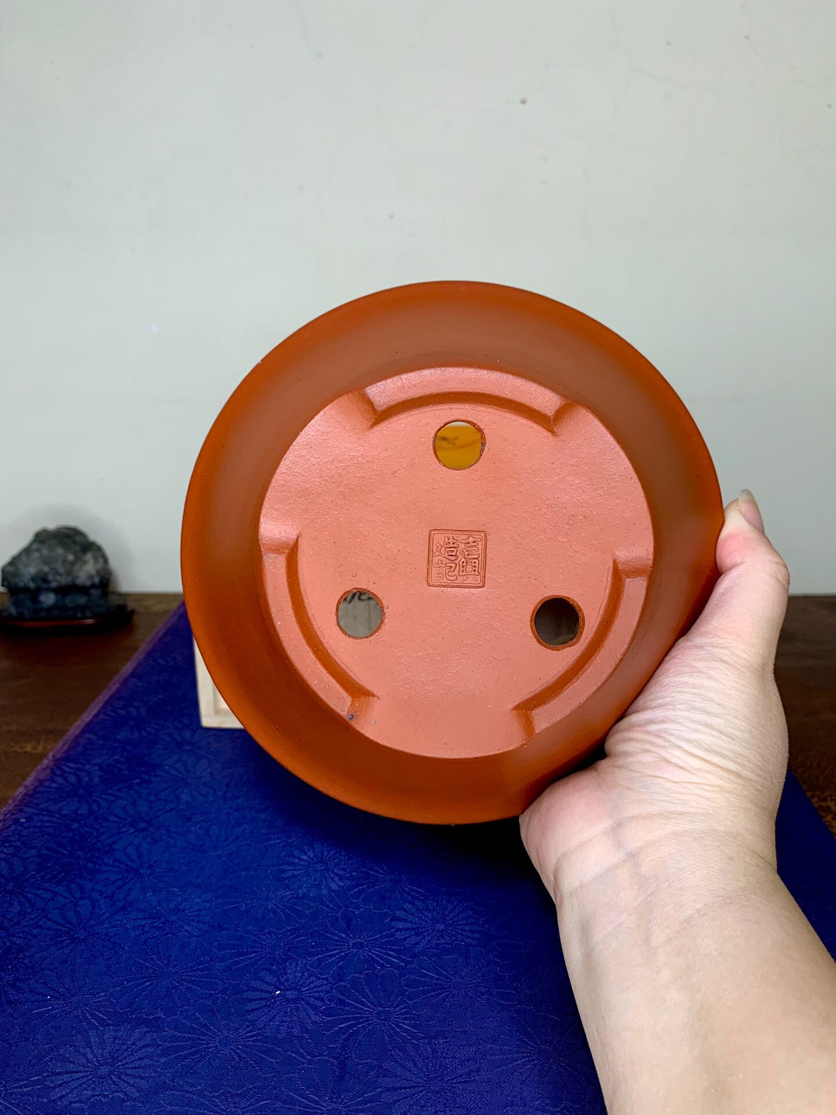 壹兴 Shudei Red Clay Outer Rim Round Pot