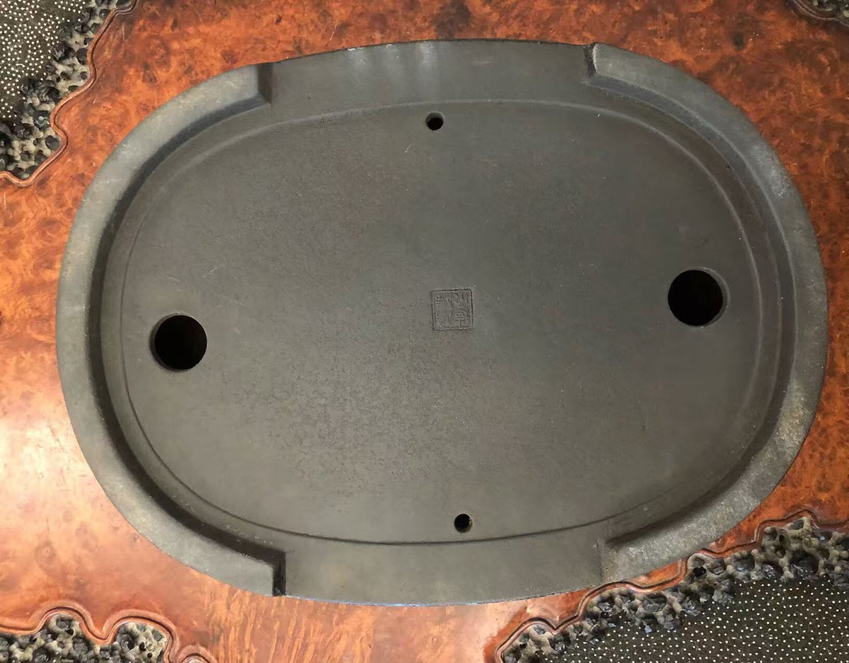 Early Period Japanese Bonsai Pot by Koyo