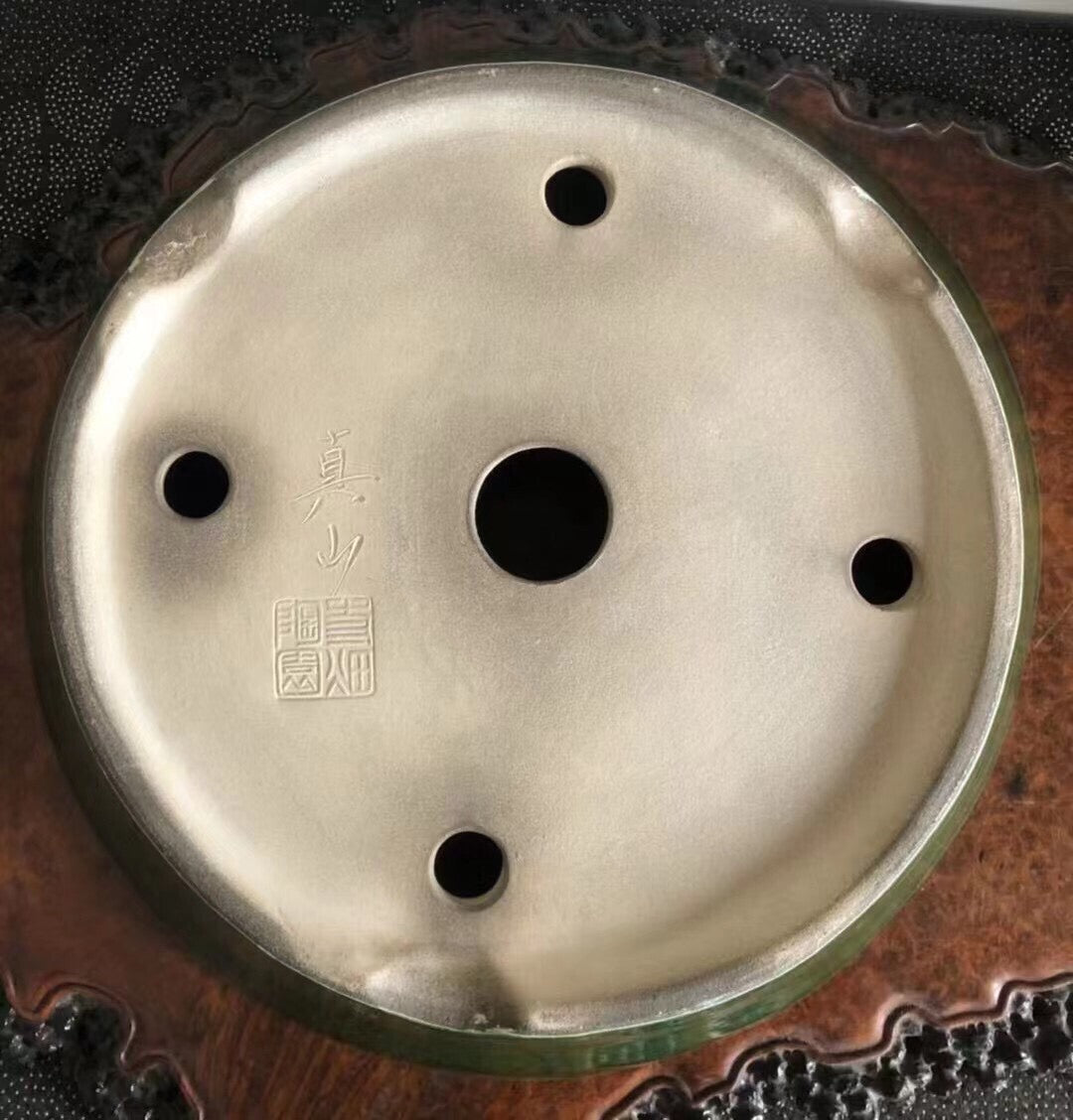 Shinzan Hand-Made Japanese Bonsai Pot