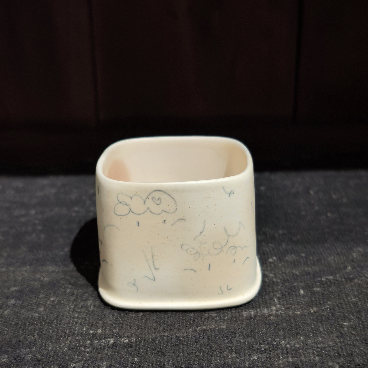 Zing pom-pom small square cup series