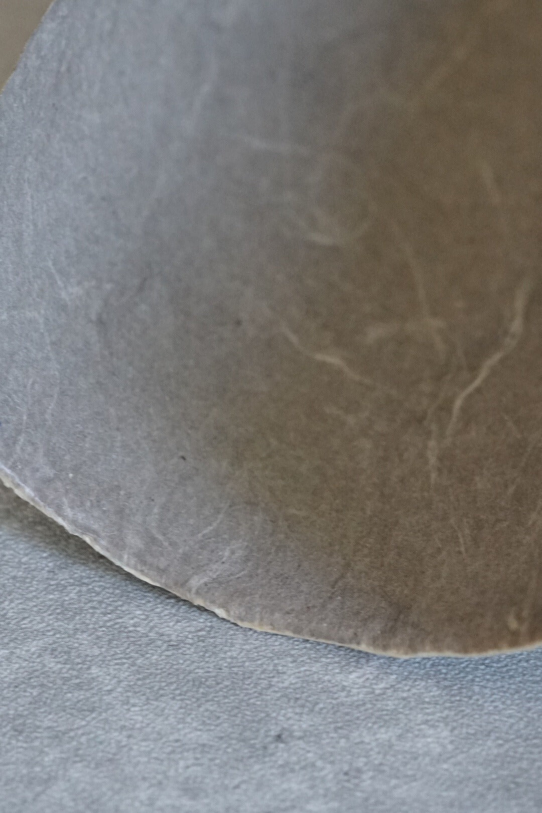 Tete washi tea scoop — 16 cm long, 5.5 cm wide, 2.8 cm high