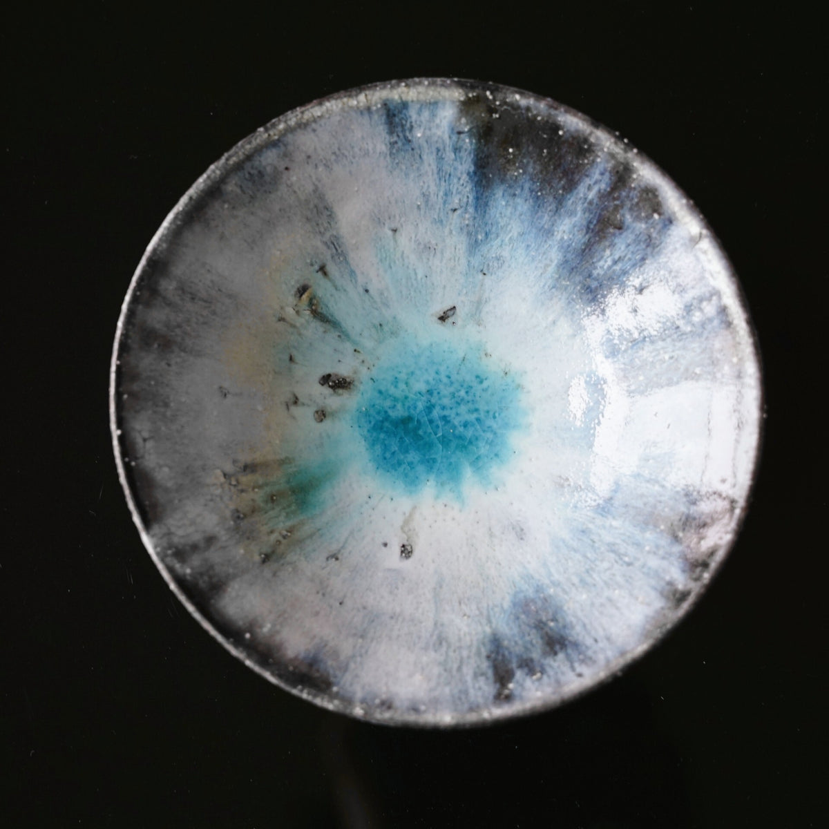 坂本健 wood-fired blue glaze medium bowl