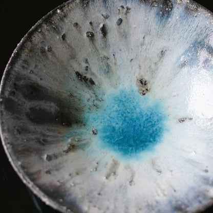 坂本健 wood-fired blue glaze medium bowl
