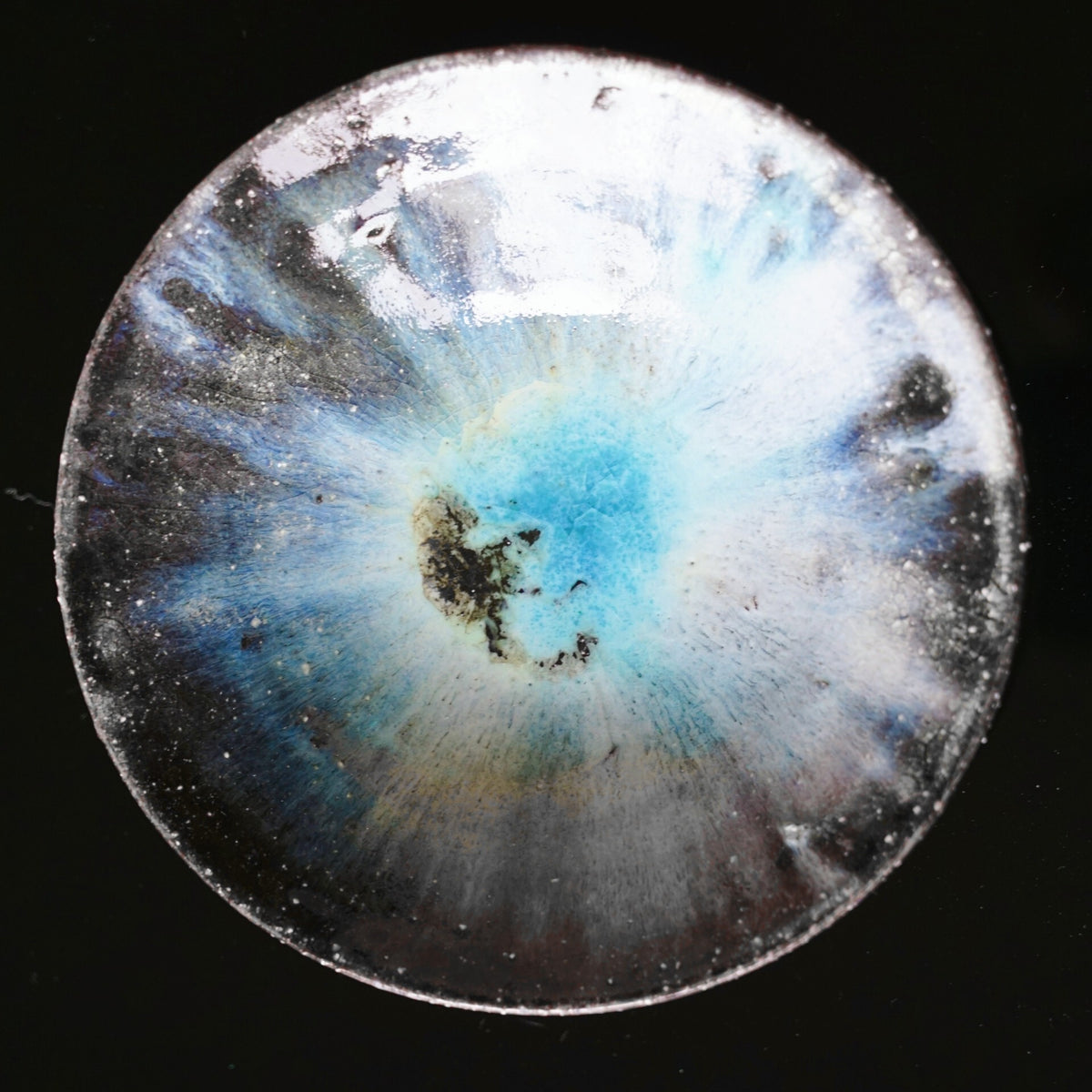 坂本健 wood-fired blue glaze medium bowl