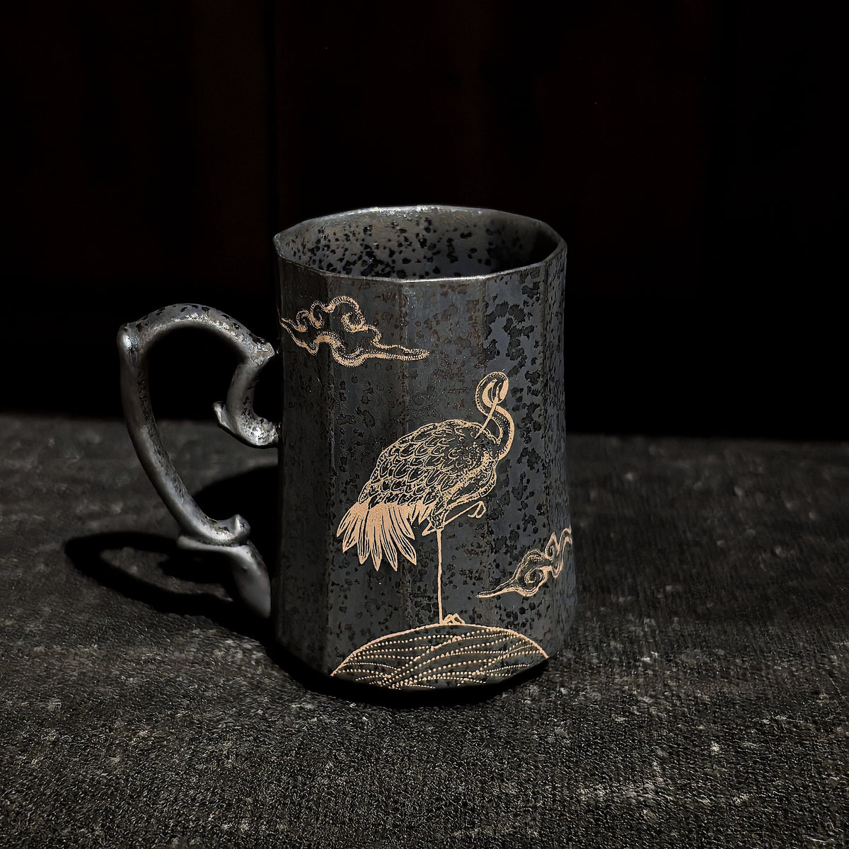Shota Miyashita black glow mug