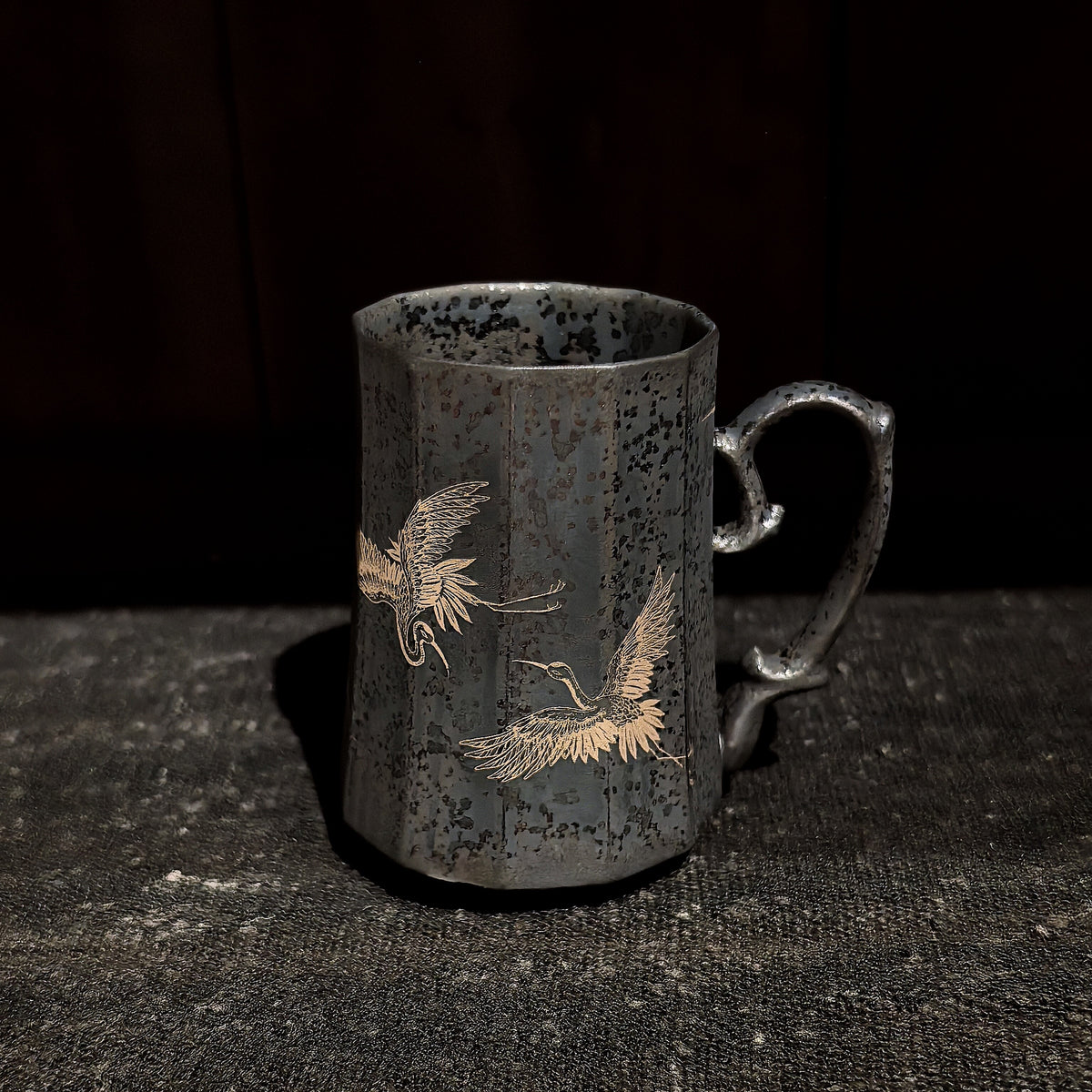 Shota Miyashita black glow mug