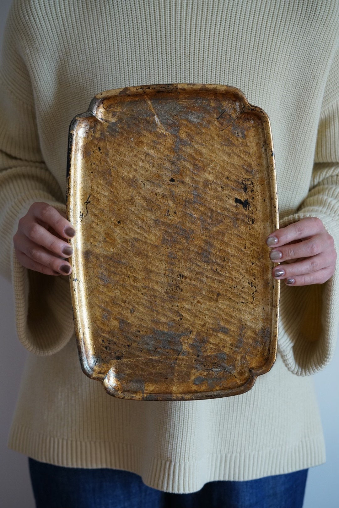 Japanese woodwork artist Yosuke Urakami tray / tea tray