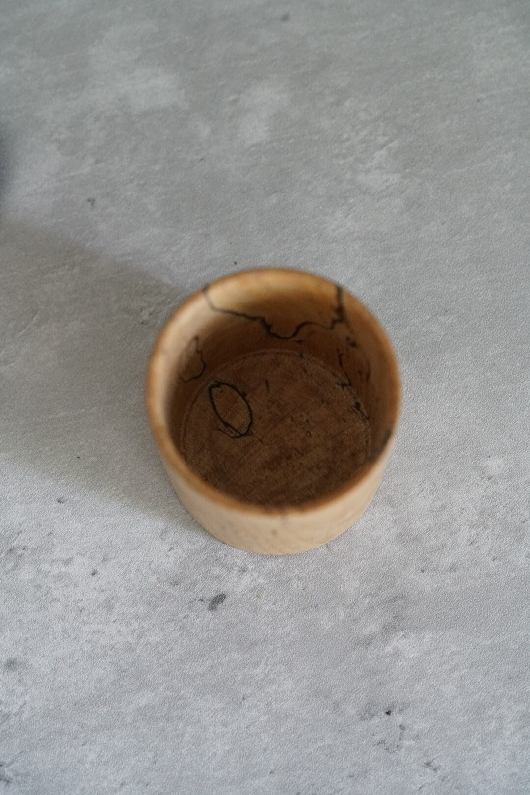 Japanese woodwork artist Tatsunori Sato lidded storage jar — 5.2 cm, 6.5 cm high