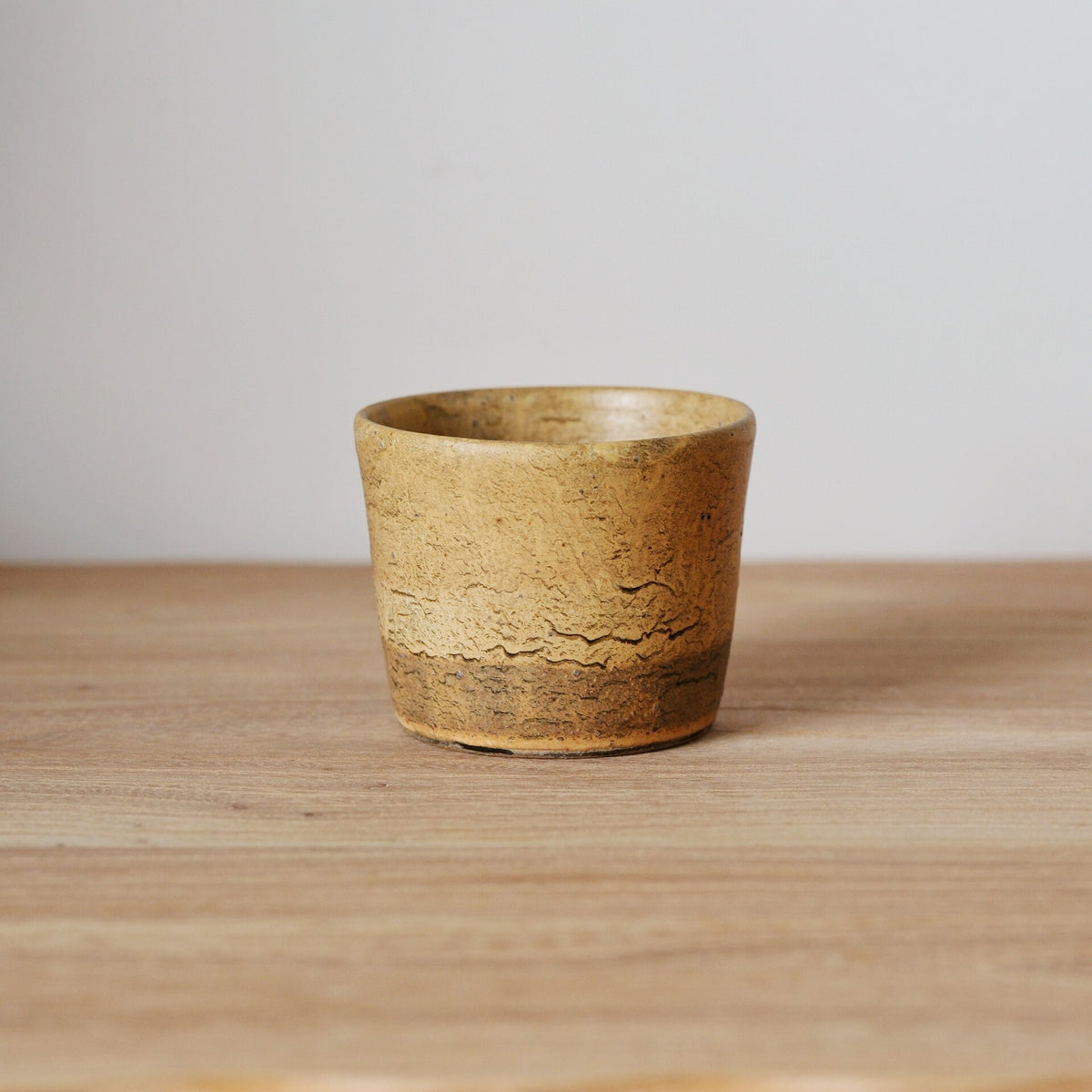 菊地亨 coffee cup / hand-held cup / tea cup — 7.5 cm, 6.3 cm high, 175 ml