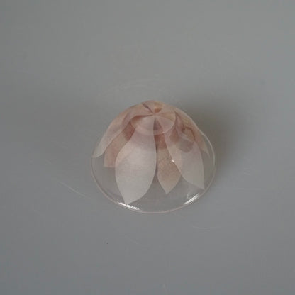 Japanese glass artist Ito Natsuki handmade tea cup — 8 cm, 4 cm high, 80 ml — piece 2 of 2