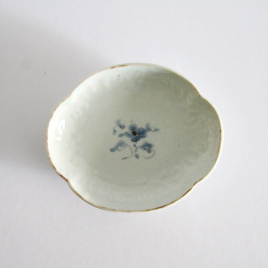 佐藤桃子 色绘 花瓣皿 豆皿