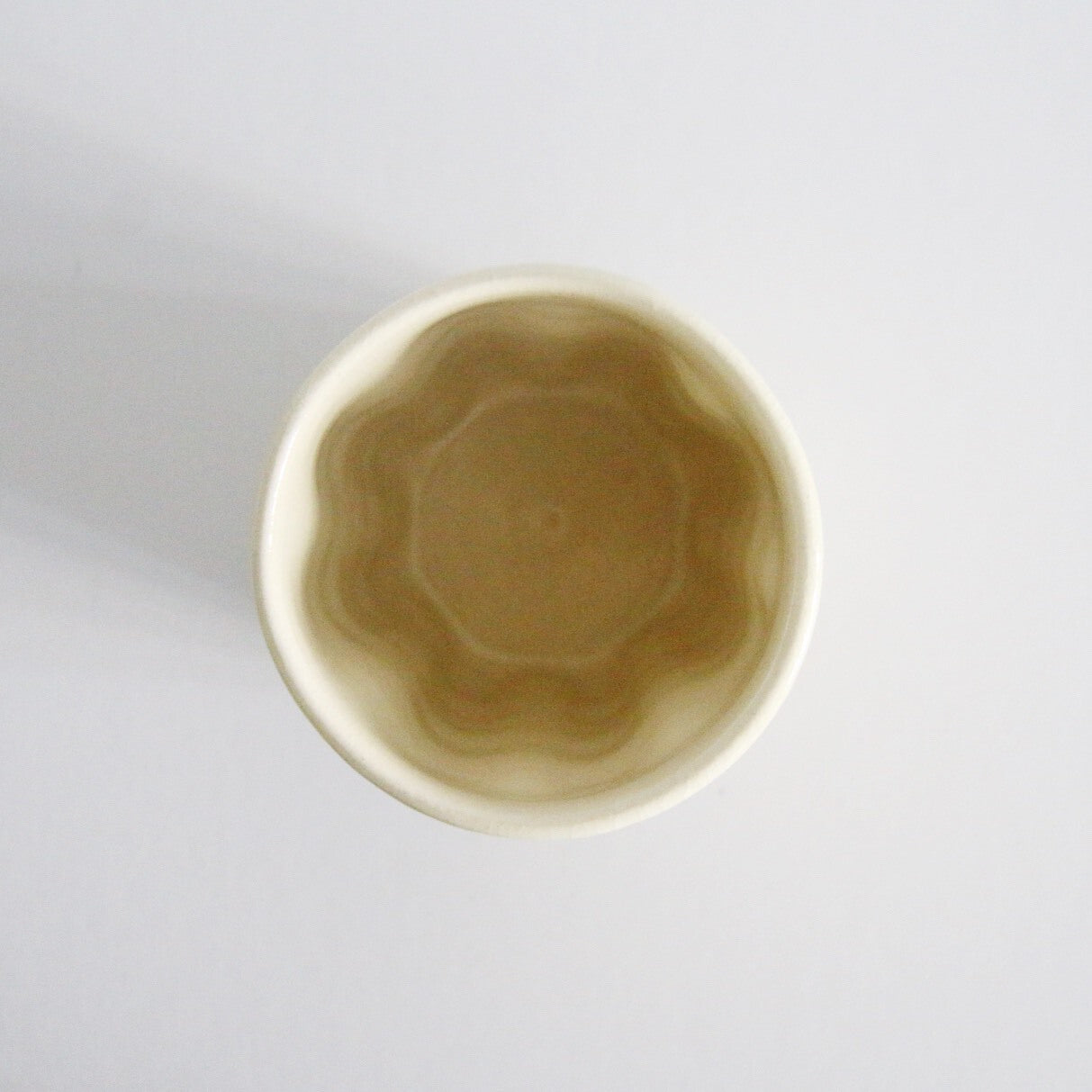 木村容二朗 咖啡杯 手握杯 茶杯 拉花杯  黄色