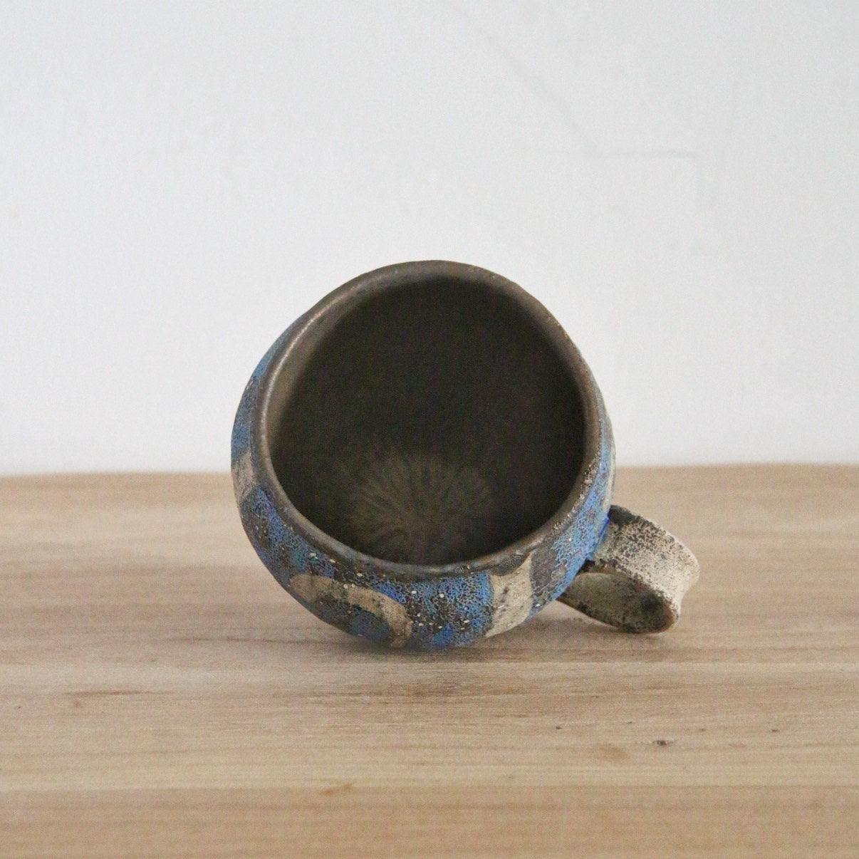 马川祐辅  马克杯 咖啡杯 茶杯 拉花杯 蓝色