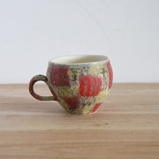 马川祐辅  马克杯 咖啡杯 茶杯 拉花杯  红色