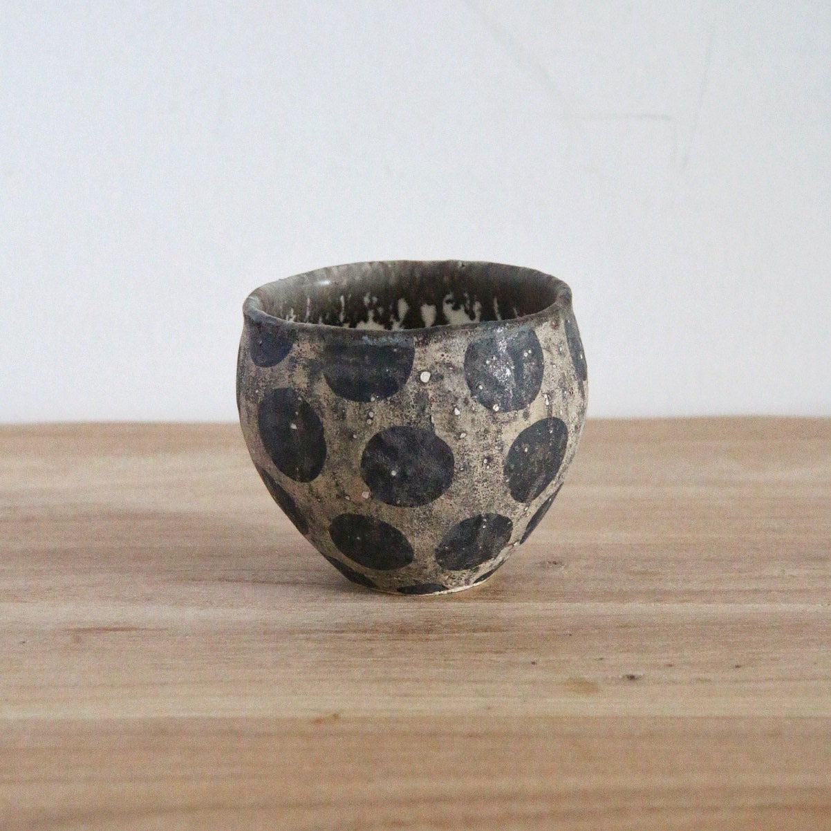 马川祐辅  咖啡杯 汤吞 拉花杯 手握杯  黑色