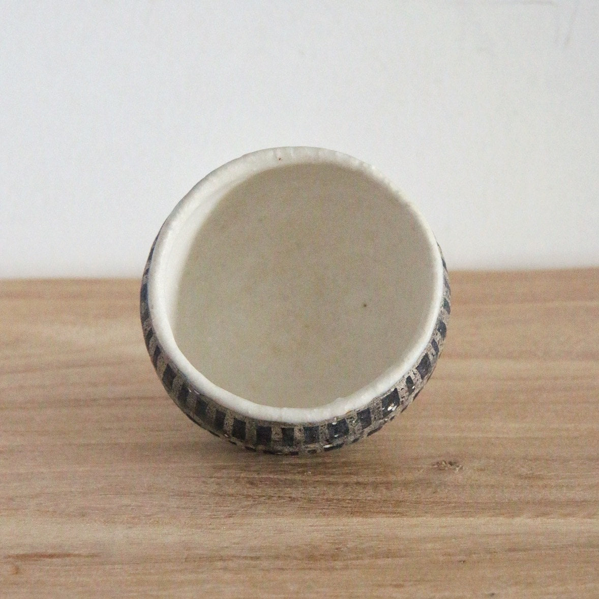 马川祐辅  咖啡杯 拉花杯 手握杯 汤吞 容量255ML 黑色竖条