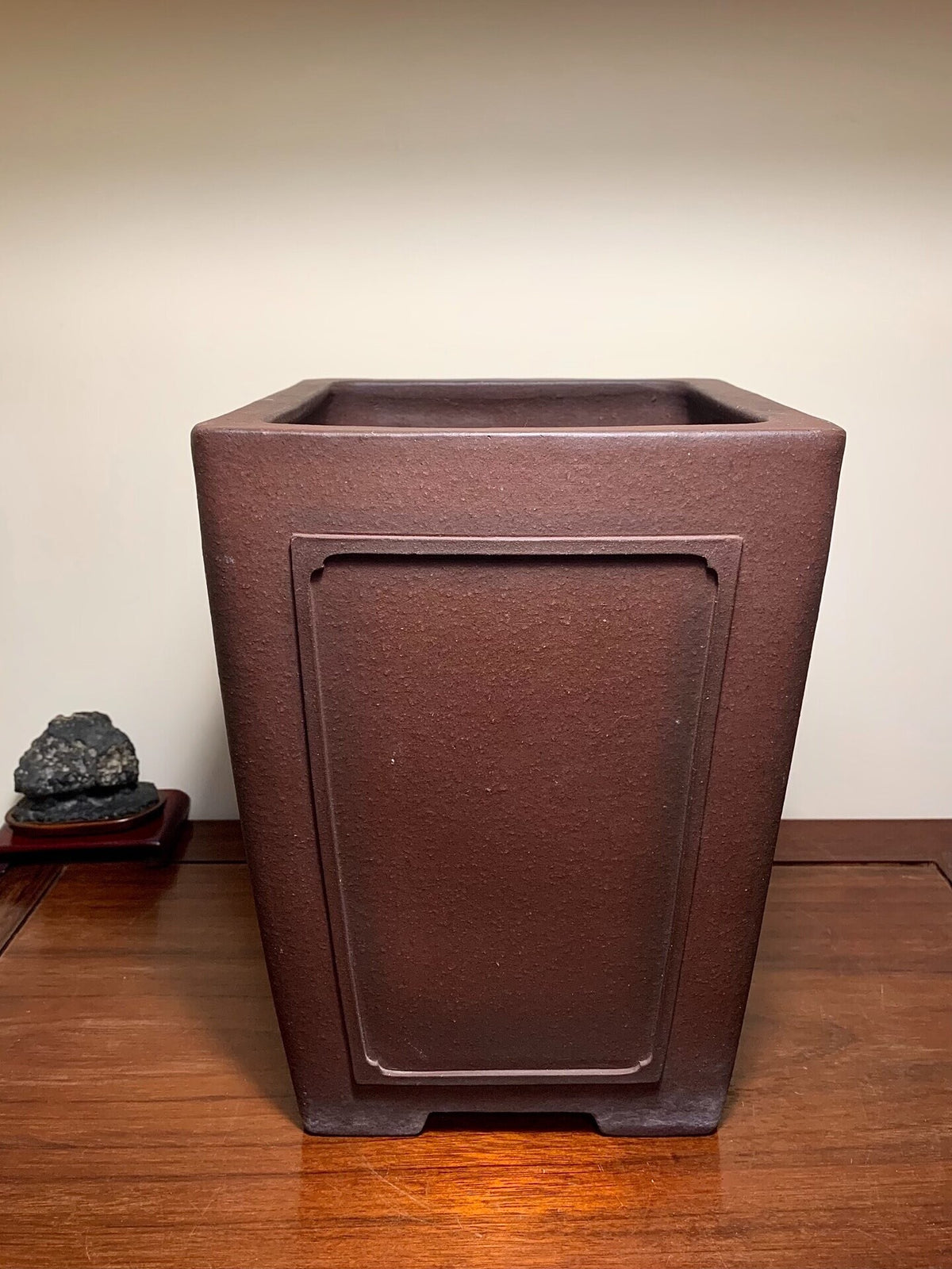 Matsuizan Aki Cut-Foot Cylindrical Pot Japanese Flower Pot