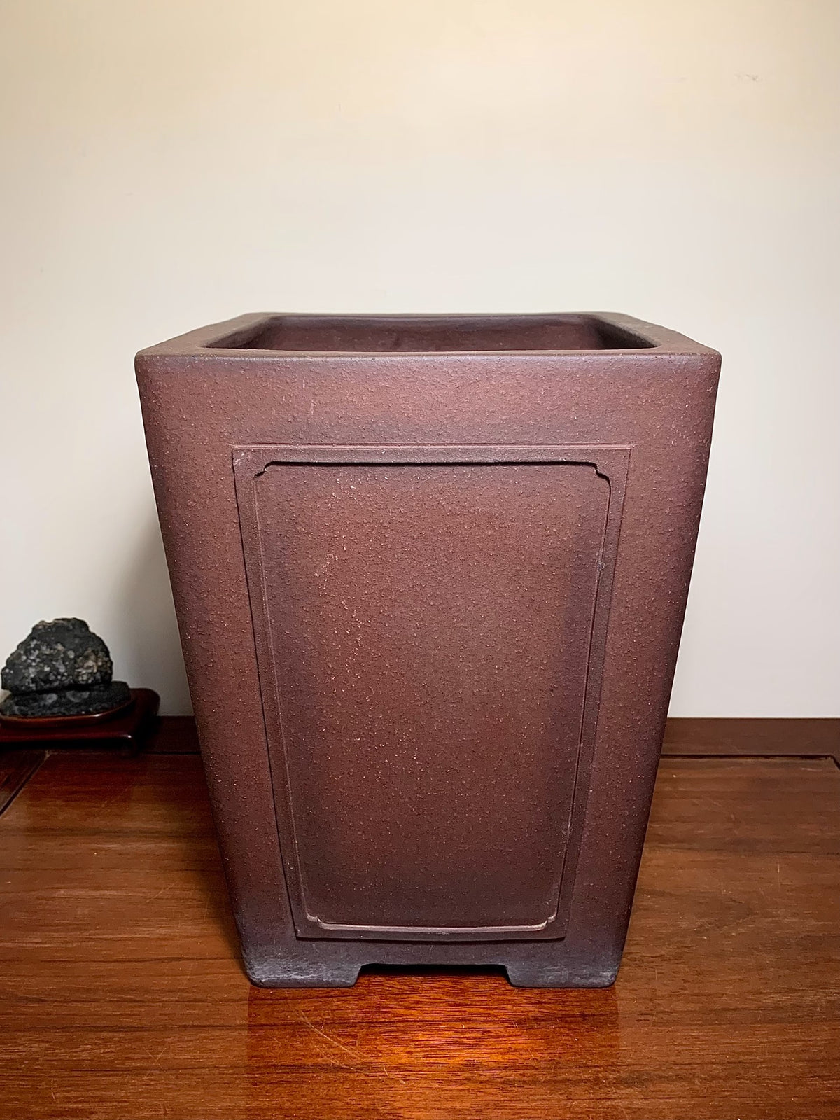 Matsuizan Aki Cut-Foot Cylindrical Pot Japanese Flower Pot