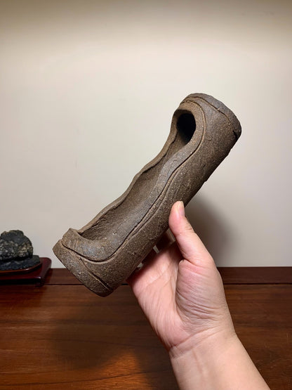 Tree-Patterned Irregular Pot