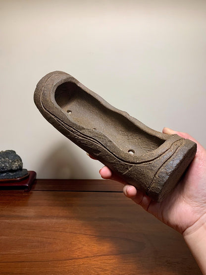 Tree-Patterned Irregular Pot