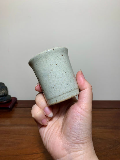 Ito Tunnō Rare Cylindrical Pot Japanese Flower Pot