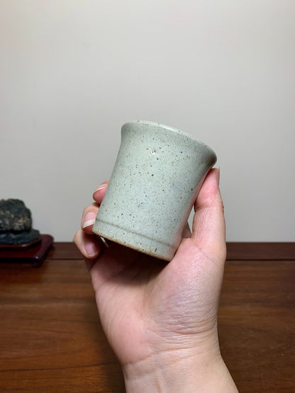 Ito Tunnō Rare Cylindrical Pot Japanese Flower Pot