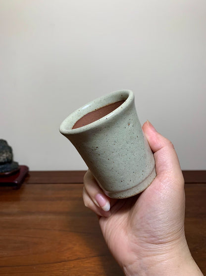 Ito Tunnō Rare Cylindrical Pot Japanese Flower Pot