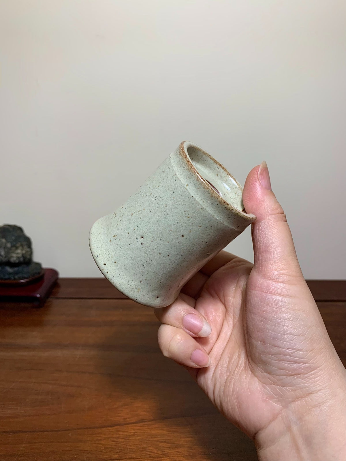 Ito Tunnō Rare Cylindrical Pot Japanese Flower Pot