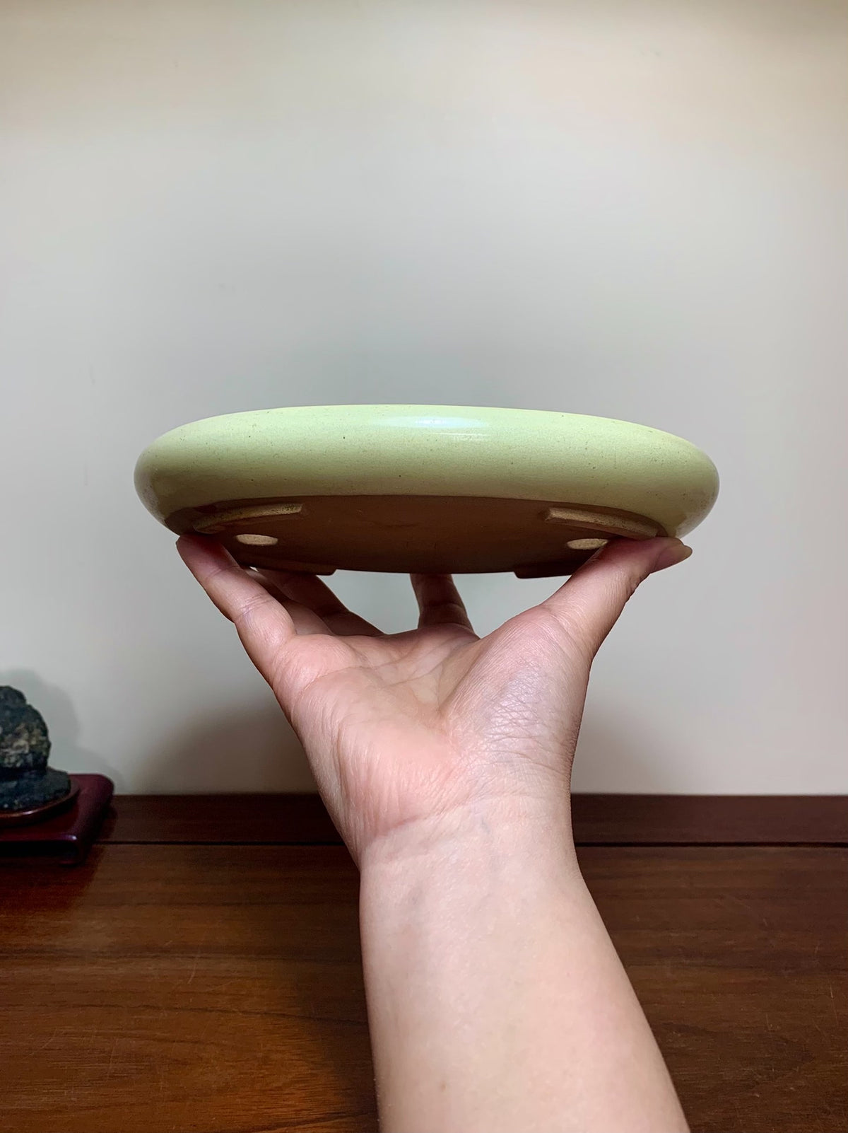 Chun Meng Cut-Foot Oval Maple Tree Pot