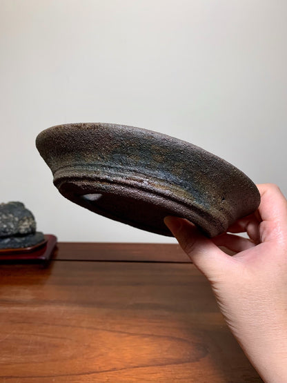 Hand-Pinched Nanban Round Pot