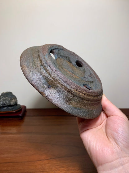 Hand-Pinched Nanban Round Pot