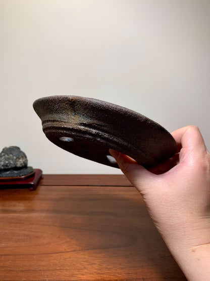 Hand-Pinched Nanban Round Pot