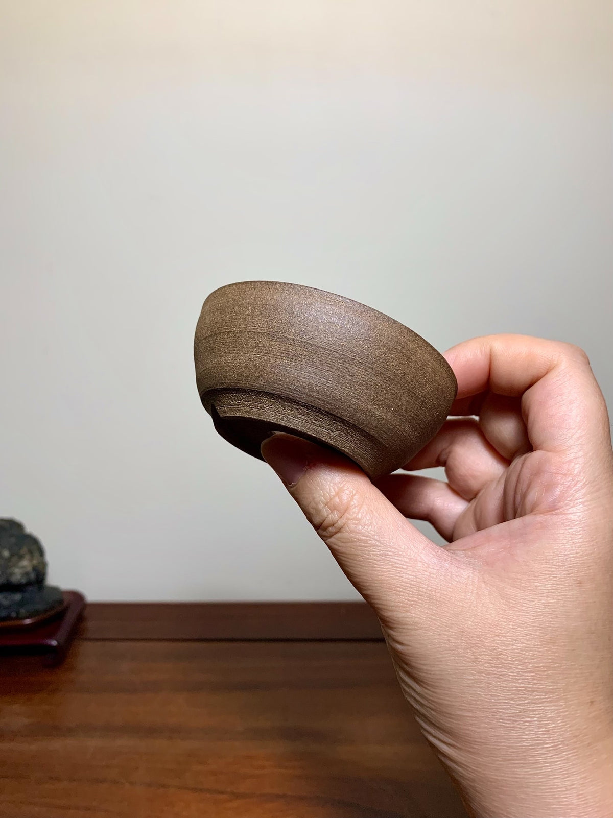 Man'kō Shūzan Cut-Foot Round Pot