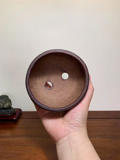 Fuzhou Bamboo-Rimmed Lower-Band Round Pot