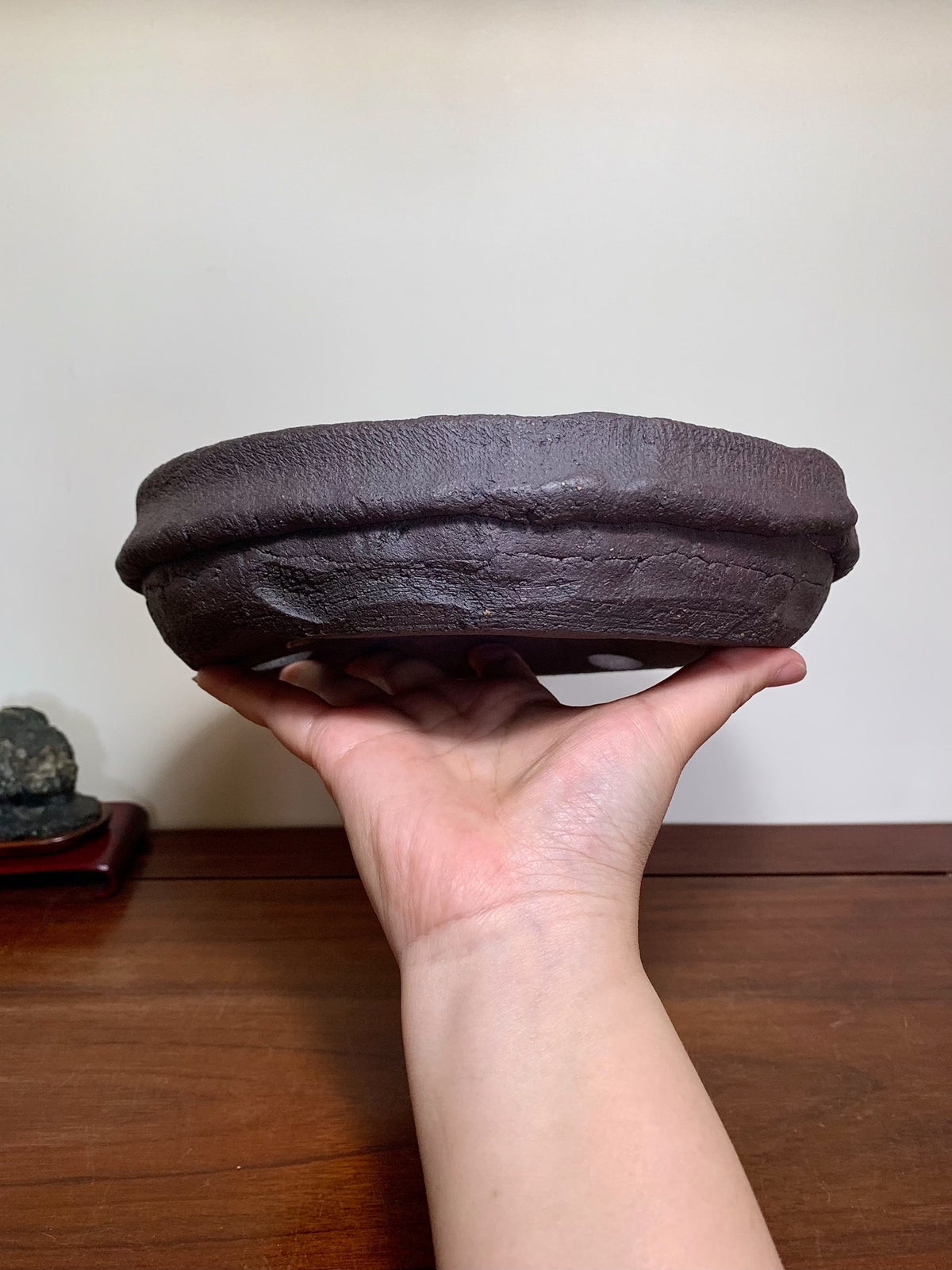 Jūōdō · Matsuzen-San Akio Hand-Pinched Nanban Pot