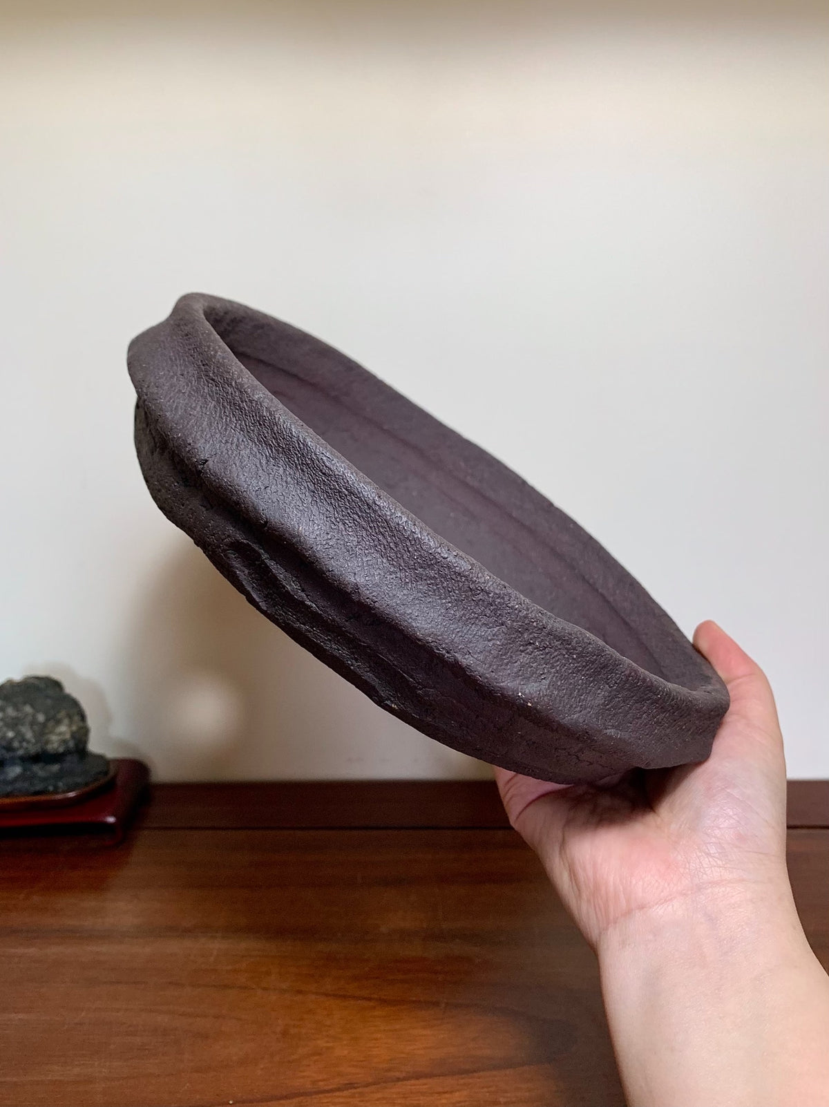 Jūōdō · Matsuzen-San Akio Hand-Pinched Nanban Pot