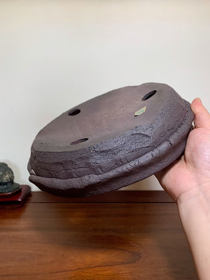 Jūōdō · Matsuzen-San Akio Hand-Pinched Nanban Pot