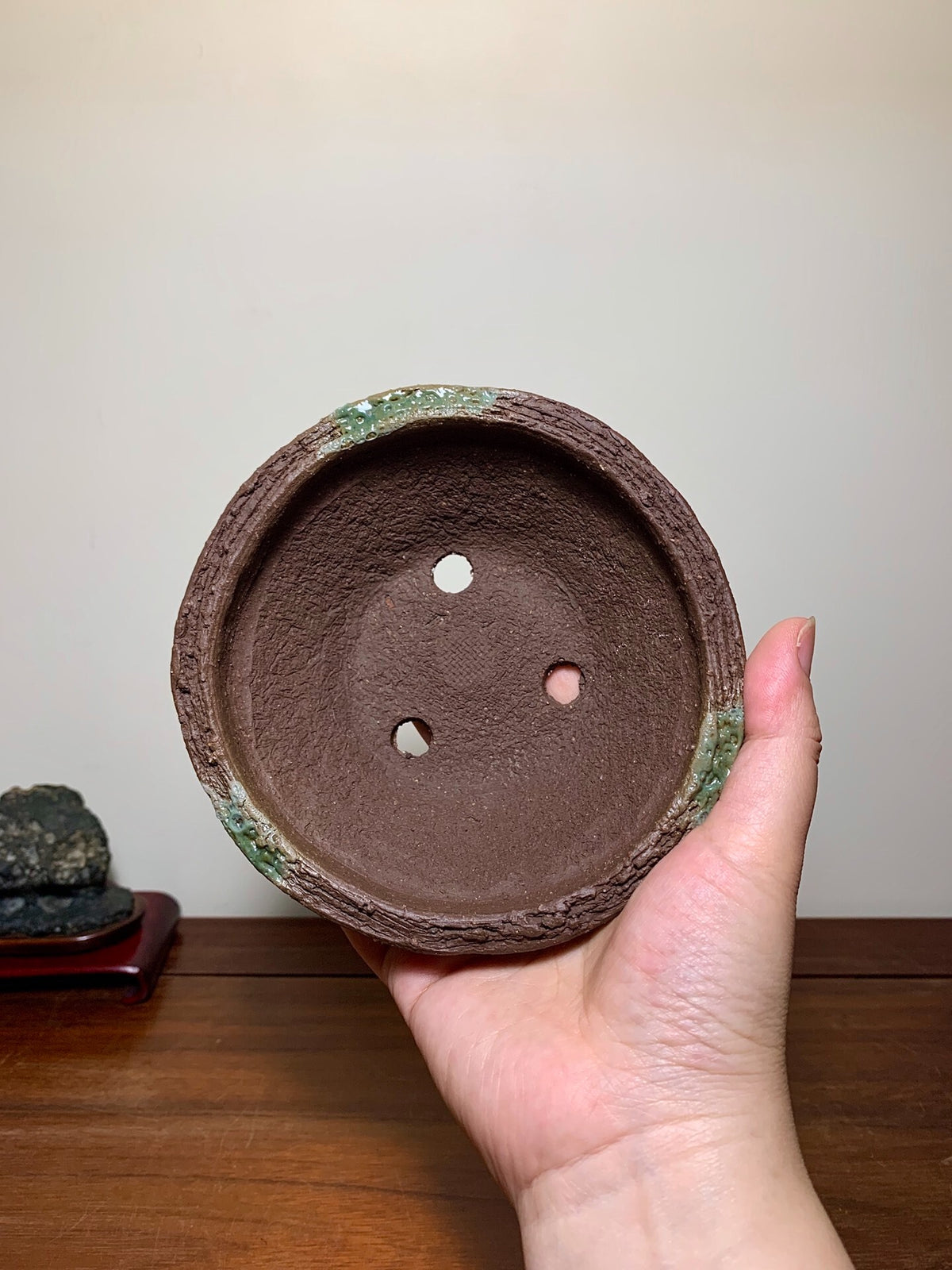 Ryūkaku, Nanban Pot, Fired in a柴 Kiln