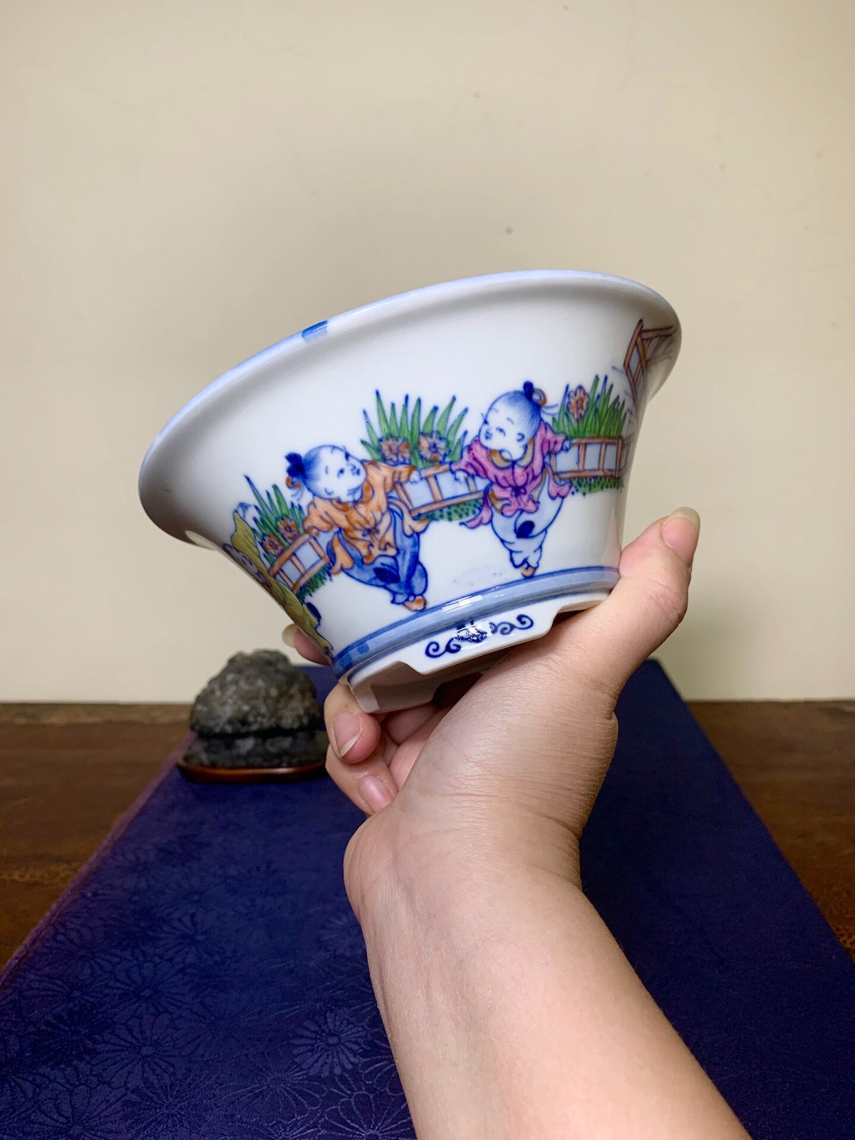 Sakuyama Rare and Precious Work Japanese Bonsai Pot