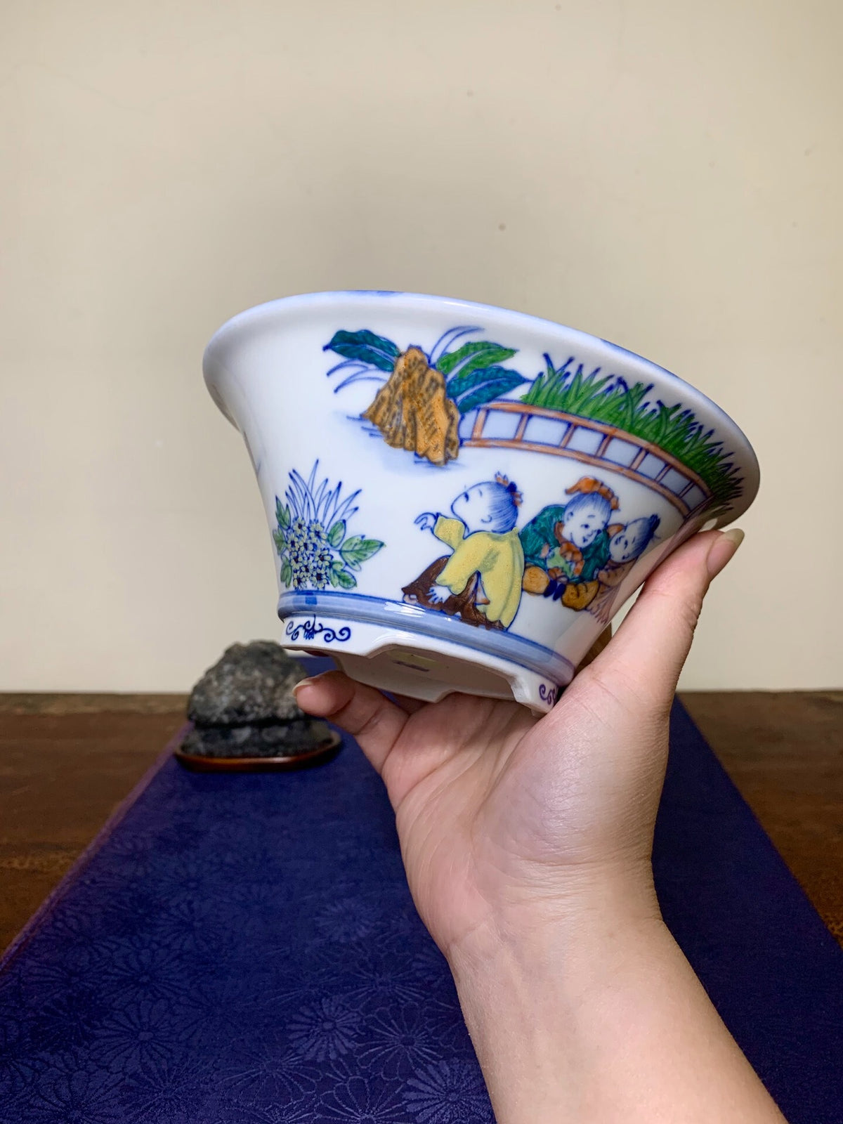 Sakuyama Rare and Precious Work Japanese Bonsai Pot