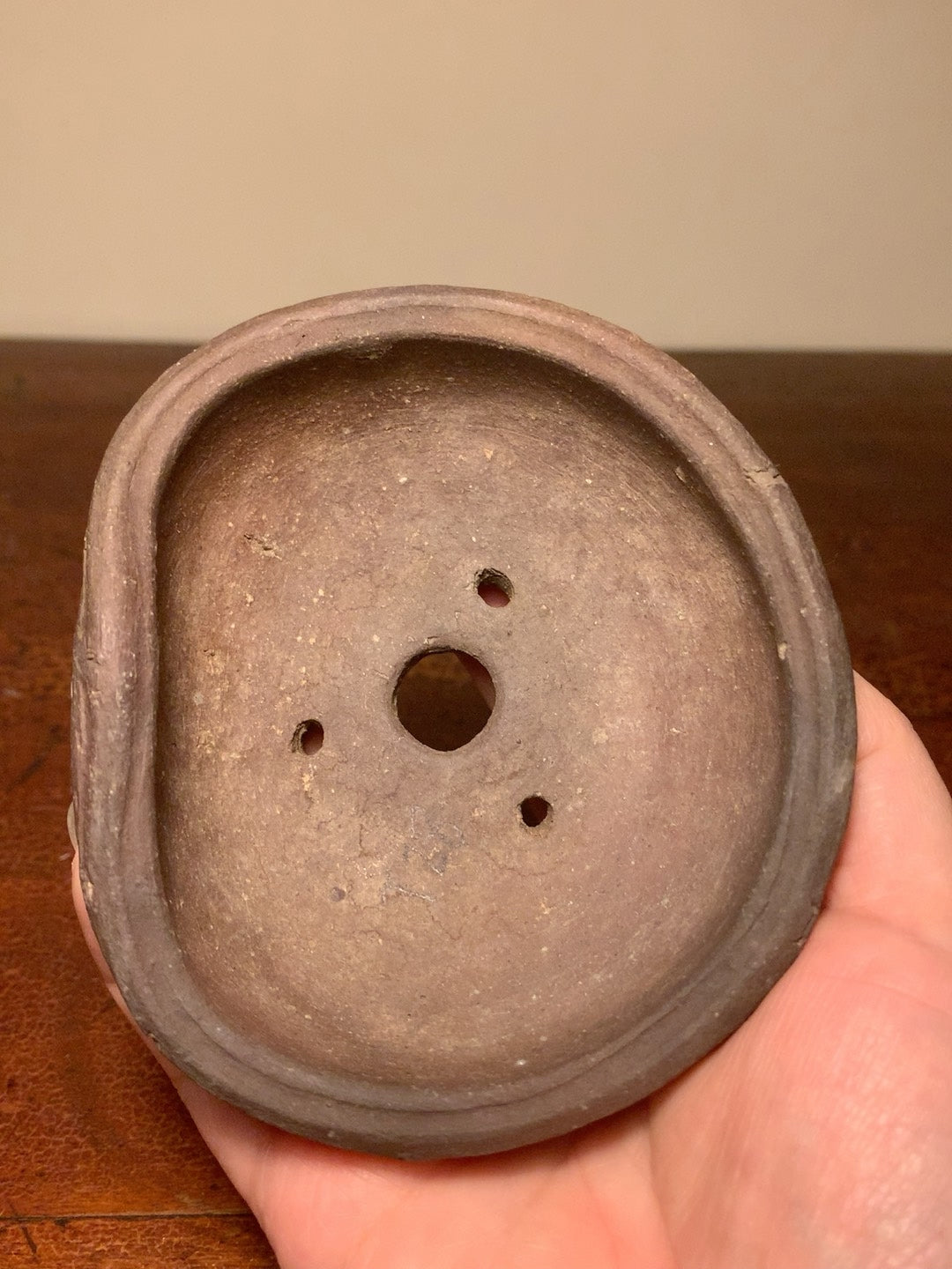 Echizen Bunsan Hand-Pinched Nanban Irregular Pot