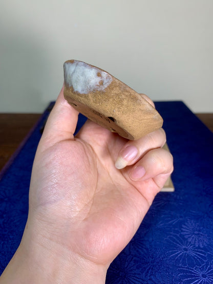 Yūzan Hand-Pinched Round Pot