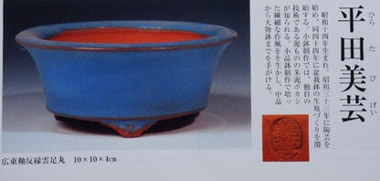 Tokaido Gojusanji Kei Nihon Bonsai Pot by Bigei