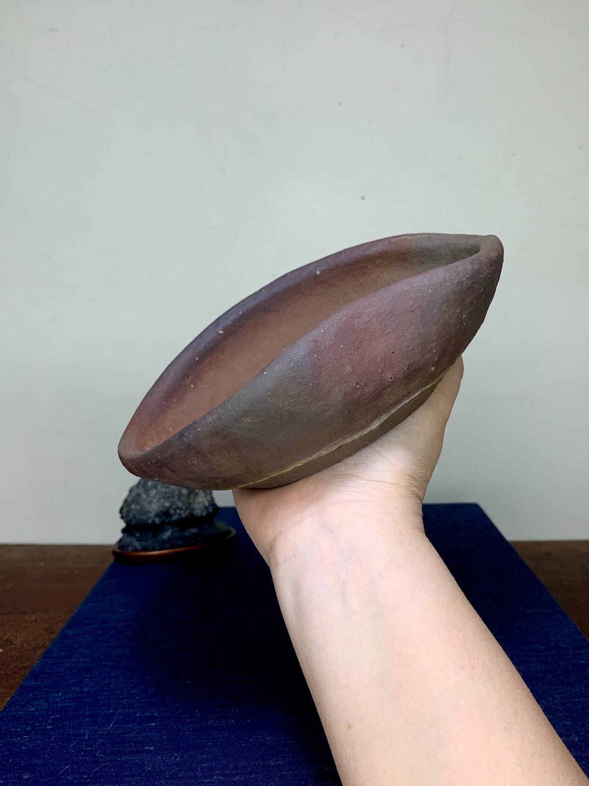 Echizen Bunsan Irregular Nanban Pot