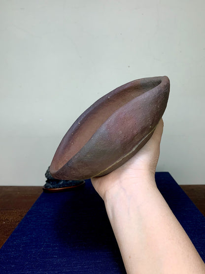 Echizen Bunsan Irregular Nanban Pot