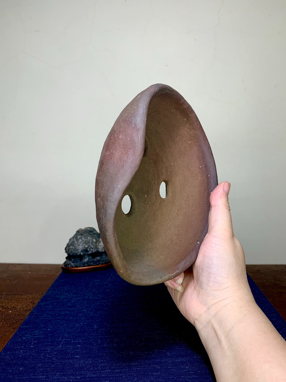 Echizen Bunsan Irregular Nanban Pot