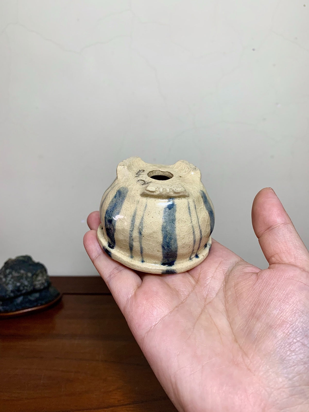 Classic Form Japanese Bonsai Pot by Tsujihikko