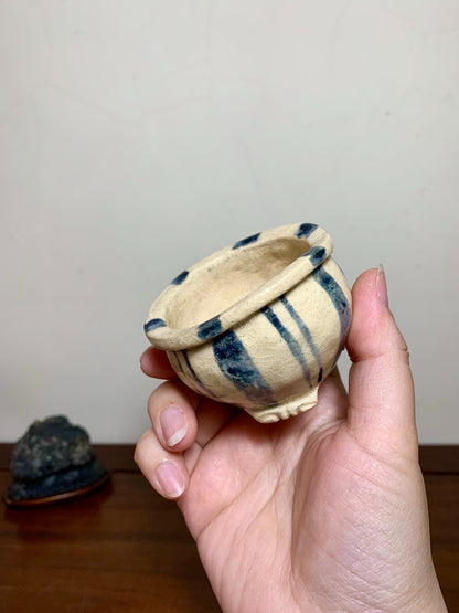 Classic Form Japanese Bonsai Pot by Tsujihikko