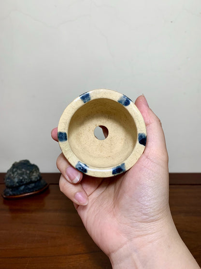Classic Form Japanese Bonsai Pot by Tsujihikko